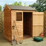 6′ x 4′ Overlap Reverse Apex Shed