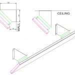 Heatstrip Angle Brackets for Indoor (2 Pieces)
