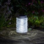 Smart Garden Solar Wave Stainless Steel Lantern 2 Pack (10 Lumens)