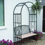 Greenhurst Huntingdon Arch and Bench with Cushion