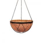 Botanico Tudor Round Hanging Basket 14 Inch