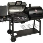 Char-Griller Duo Gas and Charcoal Barbecue with Side Burner