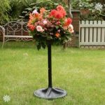 The Easy Fill Hanging Basket Pedestal Planter
