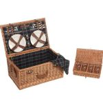Willow Picnic Hamper 4 Persons (large)