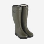 Le Chameau Women’s Country Fouree Wool-Lined Wellington Boots