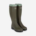 Le Chameau Giverny Kew Gardens Ladies Wellington Boots (Green)