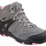 Cotswold Coberley Waterproof Lace up Hiking Boots (Grey/Pink)