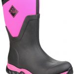 Muck Boots Arctic Sport Mid Pull On Wellington Boot (Black/Pink)