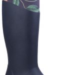 Muck Boots Tremont RHS Print Waterproof Wellington Boot (Navy/B&B Passiflora)