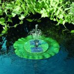 Smart Solar Lily Floating Fountain