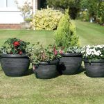 Antique Style Wenlock Planters (Grey) Pack of 4