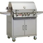 Bull Angus Cart with lights Gas BBQ (Natural Gas)