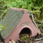 Ceramic Frog & Toad House