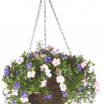 Smart Garden Easy Artificial Hanging Basket-Petunia