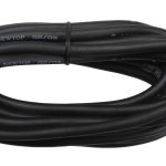 Techmar 12v Rubber extension cable with screw connectors, 2m
