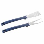 Cadac Magnetic Curved Spatula & Fork Set