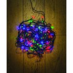 Noma 100 LED Static Multi Colour Christmas Lights