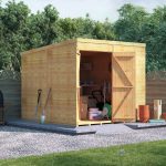 BillyOh Expert Tongue and Groove Pent Workshop – PT-8×8 Expert T&G Pent Shed – Windowless