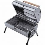 Lifestyle Stainless Steel Barrel Portable Charcoal Barbecue