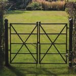 Estate Fence Gate – ‘x’ Brace Design