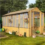 BillyOh 4000 Lincoln Wooden Polycarbonate Greenhouse – 6 x 6 Lincoln Wooden Greenhouse