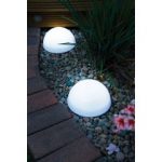 Powertek LED Dome Solar Lights – Pack of 2