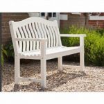Alexander Rose 3 Seater Turnberry Bench – White