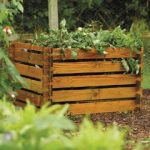 Rowlinson Wooden Compost Bin – 439 Litres