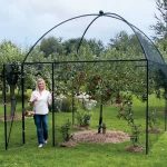 Dome Roof Steel Fruit Cage – Sphere Finial