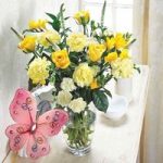 Easter Sunny Smiles Bouquet with Butterfly