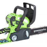 Greenworks G40CS30K2 40v 30cm (12″) Chainsaw with 2Ah battery and charger