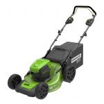 Greenworks GD60LM46SPK2 60V 46cm Self Propelled Lawnmower with 2Ah Battery & Charger