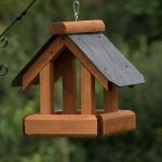 Riverside Woodcraft Hanging Bird Table