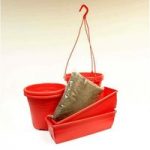 Red Planting Kit with Compost