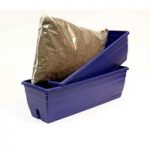Dark Blue Trough x 2 & Compost Kit