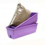 Two Lavender Troughs and Compost Kit