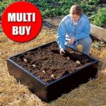 Garland 230 Litre Raised Bed – 1m x 1m – Pack of 4