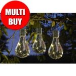 Smart Garden Solar Eureka Bulb Light – 12 Pack
