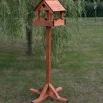 Riverside Woodcraft Lodge Bird Table (Large)