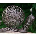 Apples to Pears Filigree Snail – Large