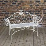 Greenfingers Ellecia 2 Seater Bench – White