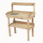 Ellister Potting Table – With Top Shelf