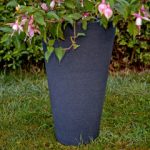 Terra Clay-Look Resin Round Flowerpot