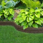 1.22m Recycled Rubber Edging Flexi Curve Rockwall – H9cm