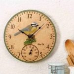 Smart Garden Blue Tit Clock and Thermometer