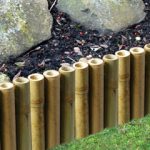 1m Bamboo Garden Edging – H15cm