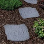 Greenfingers Recycled Rubber Stepping Stone – Grey