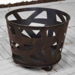 Terra Rustic Fire Basket – 38cm Diameter