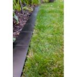 1.44m Apollo Black Metal Brick Style Lawn Edging – H5cm