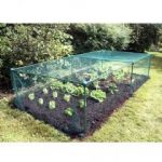Complete Build It Fruit Veg Cage Kit 20mm Bird Netting – W200 x D200 x H125cm
